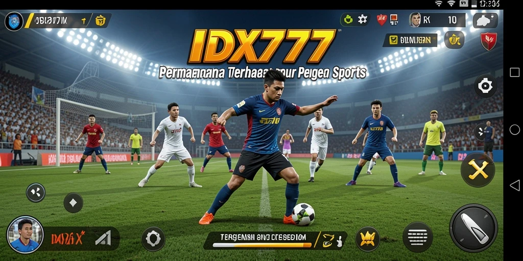 Tampilan gameplay yang seru dan mengesankan dari olahraga favorit Anda.