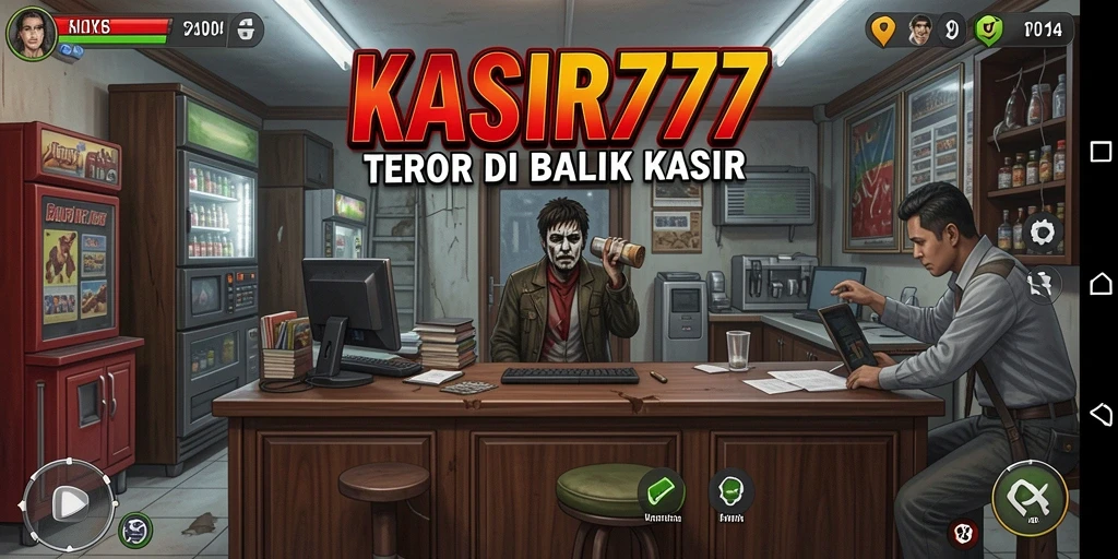 Gameplay menyeramkan KASIR777 yang penuh ketegangan.