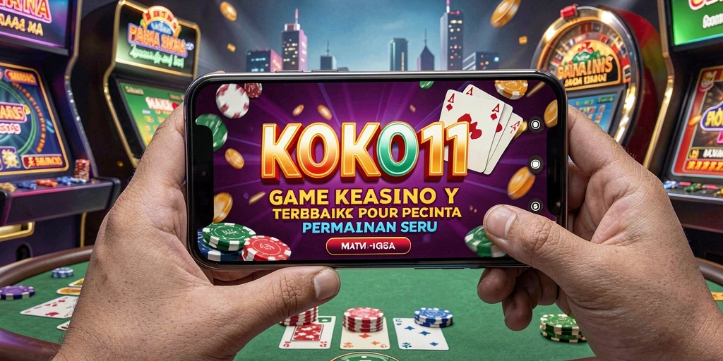 Tampilan gameplay KOKO11 yang menarik dan interaktif di kasino.
