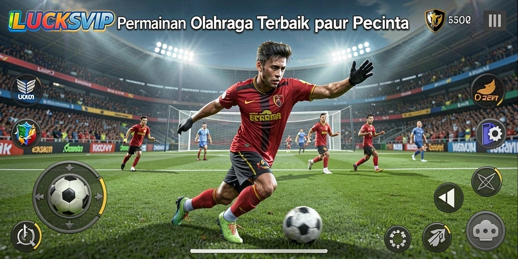 Tampilan gameplay menarik dalam LUCKSVIP dengan berbagai olahraga.