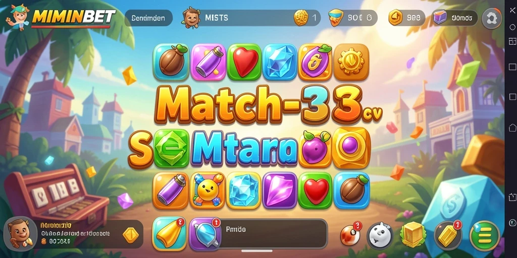 Tampilan gameplay MIMINBET yang menarik dan penuh warna.