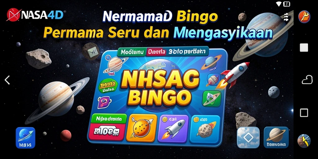 Tangkapan layar gameplay NASA4D yang seru dalam permainan Bingo.