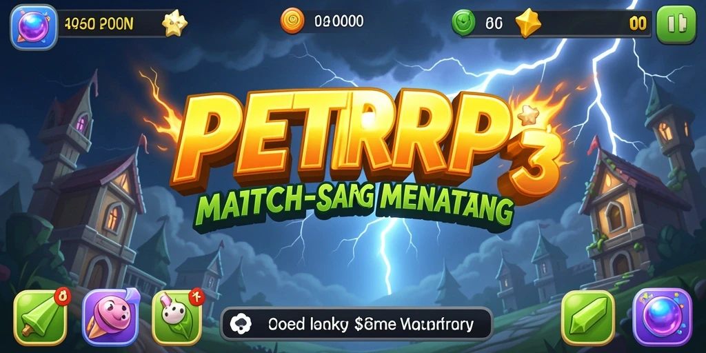 Tampilan gameplay seru dari PETIRRP dalam aksinya.