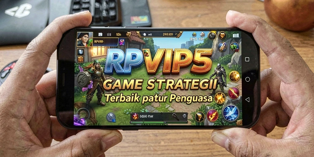 Tampilan gameplay RPVIP5 yang menawan dan strategis.