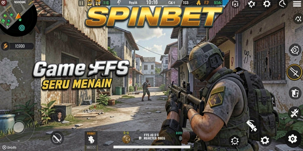 Tampilan gameplay SPINBET yang mendebarkan dan seru.