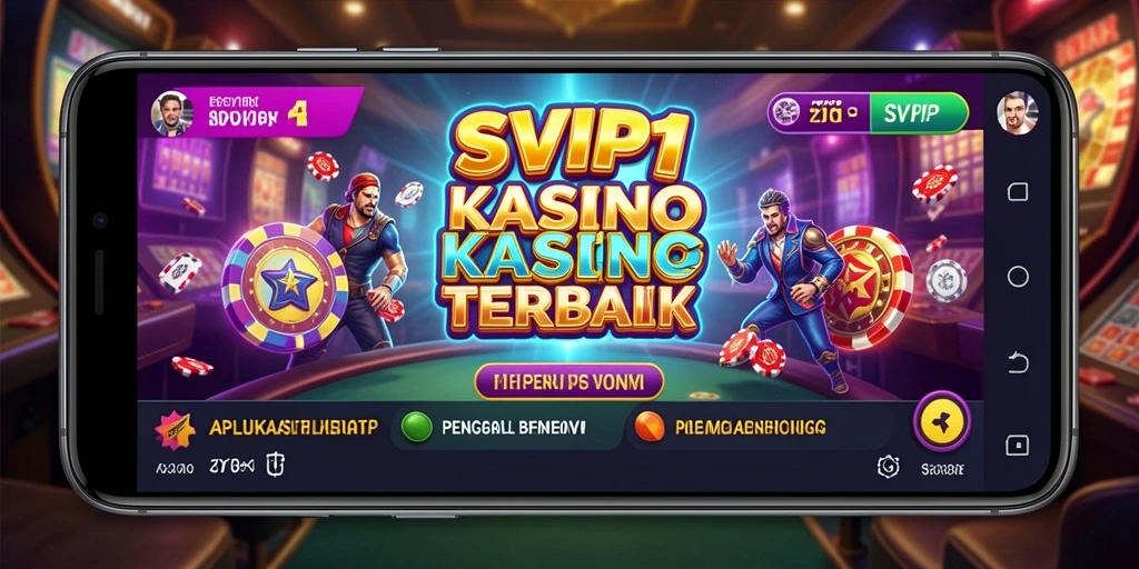 Tangkapan layar gameplay SVIP1 yang mendebarkan dalam suasana kasino.